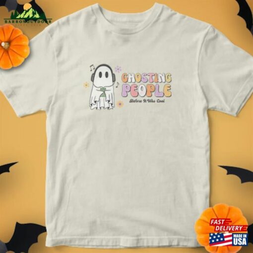 Cute Halloween Shirt Retro Ghost Classic Hoodie