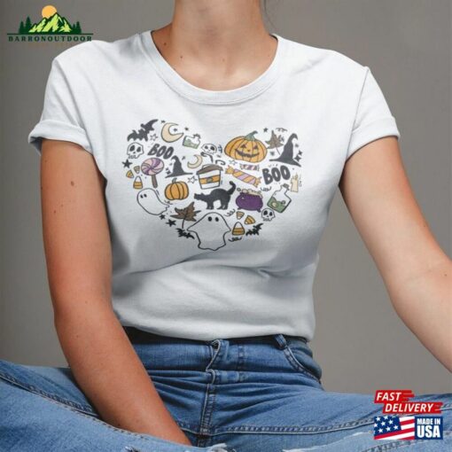 Cute Halloween Theme Shirt For Women T-Shirts Teacher Unisex T-Shirt