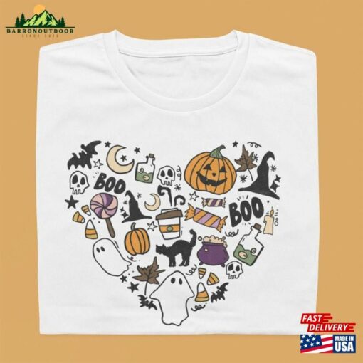 Cute Halloween Theme Shirt For Women T-Shirts Teacher Unisex T-Shirt