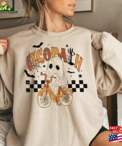 Cycopath Halloween Sweatshirt Ghost Sweater Costume Gifts For Her Unisex
