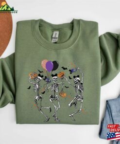 Dancing Skeleton Sweatshirt Halloween Shirt Funny Sanderson Sisters Unisex