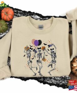 Dancing Skeleton Sweatshirt Halloween Shirt Funny Sanderson Sisters Unisex 3