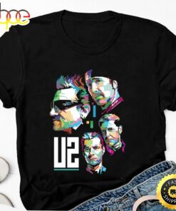 Graphic U2 Band Shirt Achtung Baby U2 T-Shirt Classic Rock
